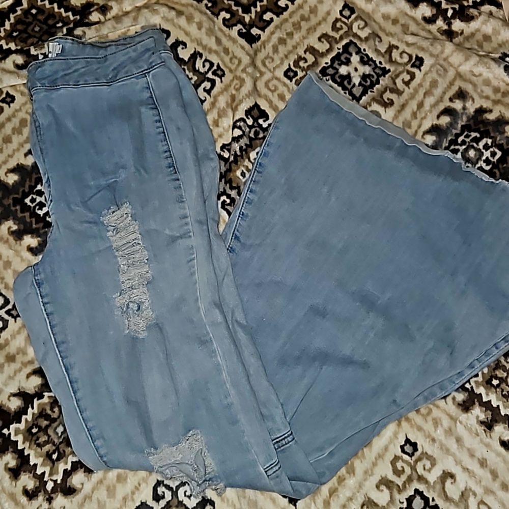 Mega flare jeans